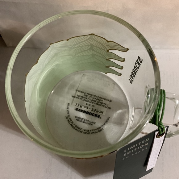 Starbucks Exclusive 50th Anniversary Glass Mug - LIMITED EDITION - Picture 2 of 5